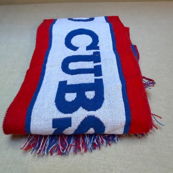 Vintage Chicago Cubs Old Style Advertising Scarf - Picture 5 of 10